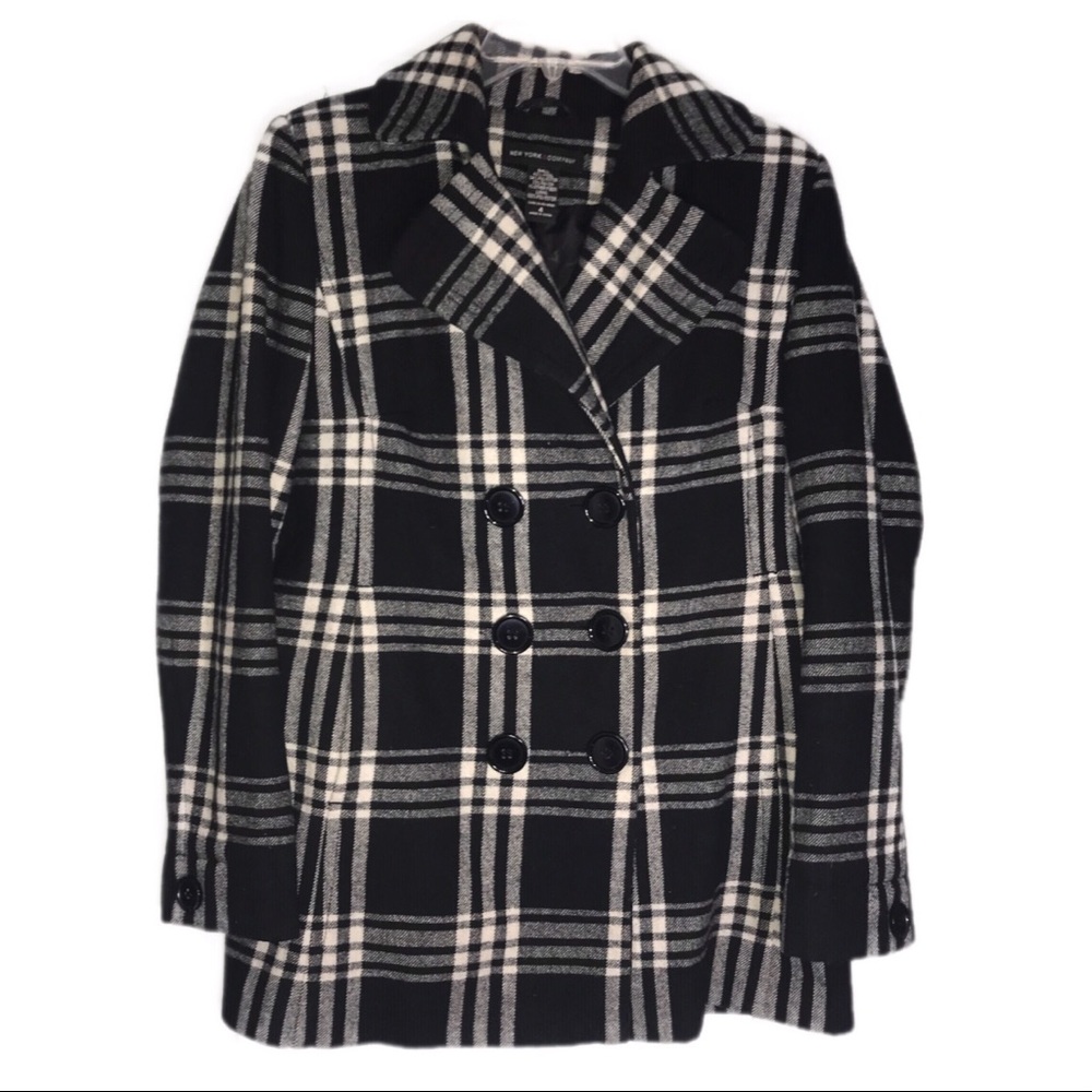 NY & Co. Wool Blend Peacoat
